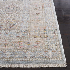 SAFAVIEH Princeton Ema Geometric Area Rug, Ivory/Blue, 8' x 10'