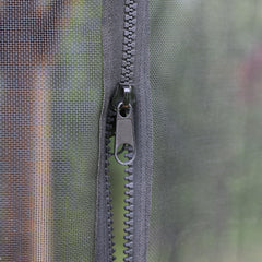 Yardistry Black Mosquito Screen Mesh Kit designed for the 12' x 20' Meridian Gazebo