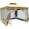 Garden Winds Replacement Canopy Top for Parkland Heritage 10 x 10 Gazebo
