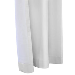 Winmate Insulated Cotton Grommet Curtain Panel - Pair each 40" x 54" in White