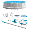 Intex Prism Frame 15' x 48" Pool Set with Ladder, Cover & Maintenance Kit