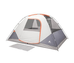 Ozark Trail 12' x 8' Dome Camping Tent with Roll Fly Back, Sleeps 6