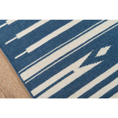 Erin Gates Contemporary Rectangle Area Rug, Denim, 5' X 7'6"