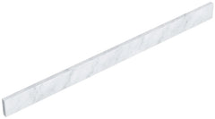Wyndham Collection Wcfvca142bs 42" L X 3" H Marble Backsplash - White Cultured Marble