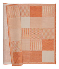 United Weavers Mali Dabeda Contemporary Geometric Area Rug, Orange, 5'3" x 7'6"