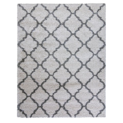 Thomasville Marketplace Luxury Shag Rug Collection, Trellis, 6'6' x 9'6'