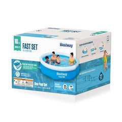 Bestway Fast Set 10 x 26 Round Inflatable Pool Set