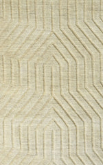 Gatney Rugs Fossumtown Area Rug TC8580 Tan Geometric Angled 3' x 5' Rectangle