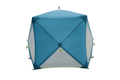 Ozark Trail 6.8 ft x 5.9 ft Pop-up Beach Shelter, Blue