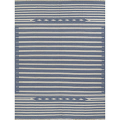 Erin Gates Contemporary Rectangle Area Rug, Denim, 5' X 7'6"