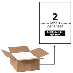 Avery 5-1/2" x 8-1/2" Labels, Ultrahold, 1,000 Labels (95526)
