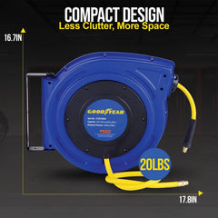 Goodyear TRI-GUR009 0.37 in. x 65 ft. Retractable Air-Hose Reel