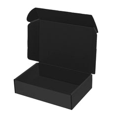 UCANPACK All Black Mailer Box 22 x 18 x 2.75" - 25 Pack Deluxe Mailer Boxes for Small Business Packaging Boxes - Made in USA Corrugated Shipping Boxes