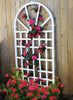 Vita 39"L x 77"H Athens Vinyl Trellis, White, VA68202