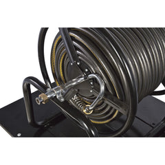 Ironton Trailered Garden Hose Reel, Holds 5/8in. x 400ft. Hose