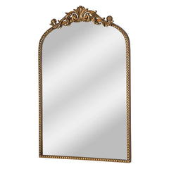 Better Homes & Gardens 20" x 30" Arch Metal Wall Mirror Decor in Gold