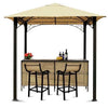 Garden Winds Replacement Canopy Top for 8 x 8 Pavillion Barzebo - RipLock 350