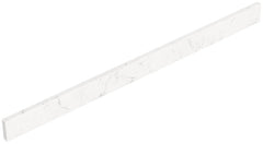 Wyndham Collection Wcfvca142bs 42" L X 3" H Marble Backsplash - White Cultured Marble
