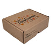 Ucanpack Thanksgiving Mailer Box 7 x 5 x 3" - Maple & Oak Printed Small Christmas Boxes - Holiday Shipping Box Made In USA Holiday Gift Box Gift Shipping Boxes