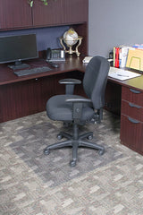 Dimex Office Chair Mat for Low Pile Carpet with Lip 36" x 48"