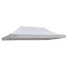 Klutch Tent Canopy Top Replacement 20ft. x 10ft., Commercial Strength, White