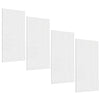 Triton Products 24inch x 48inch Black Tempered Wood Pegboards 4 Pack