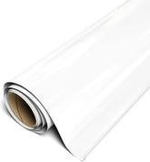 12" x 75ft ROLL - SISER EASYWEED HTV - IRON ON HEAT TRANSFER VINYL (White)