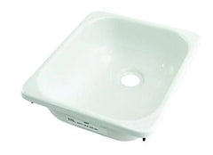 Lippert 209630 Better Bath 13" x 15" Square Galley/Kitchen Sink White