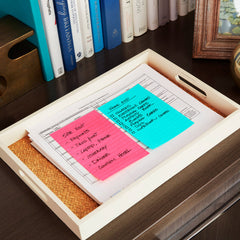 Post-it Notes, 4 in. x 6 in. Assorted Colors, 100 Sheets, 5-pack