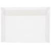 JAM Paper & Envelope 9 x 12 Booklet Translucent Envelopes, Clear, 1000/Carton