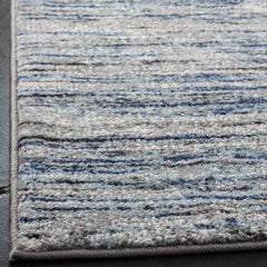 SAFAVIEH Galaxy Candelario Abstract Area Rug, Blue/Grey, 5'3" x 7'6"