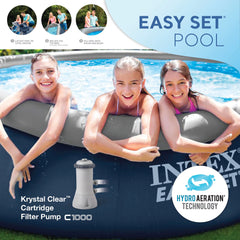 INTEX Easy Set 15ft x 42in Inflatable Pool Set - Filter Pump & Accessories