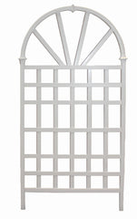 Vita 39"L x 77"H Athens Vinyl Trellis, White, VA68202
