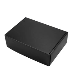 UCANPACK All Black Mailer Box 22 x 18 x 2.75" - 25 Pack Deluxe Mailer Boxes for Small Business Packaging Boxes - Made in USA Corrugated Shipping Boxes