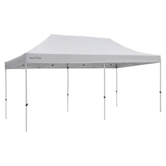 Klutch Tent Canopy Top Replacement 20ft. x 10ft., Commercial Strength, White