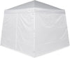 Canopy V-Series 10 x 10 Foot Tent Sidewalls, White (Sidewalls Only)