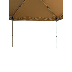 Garden Winds Custom Fit Replacement Canopy Top Cover Compatible with The Eagle Peak Base 10' X 10', Canopy Top 8' X 8' Slant Leg - Upgraded Performance RIPLOCK 350 Fabric - Slate Gray