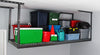 MonsterRax 3' x 8' Overhead Garage Storage Rack Holds 450 Pounds, White
