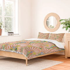Society6 MSRYSTUDIO Garden Magic Fantasy Duvet Polyester Twin- 68" X 88"