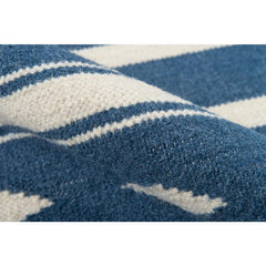Erin Gates Contemporary Rectangle Area Rug, Denim, 5' X 7'6"
