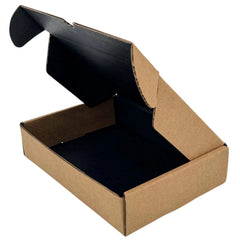 UCANPACK Black Mailer Boxes 30 x 17 x 8" (Color Inside) - 10 Pack Medium Cardboard Boxes, 30x17x8 Shipping Boxes - Custom Mailing Boxes Made in USA