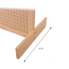 SSWBasics Peg Board Display Stand for Jewelry and Accessories - 32" W x 48"H - Standing