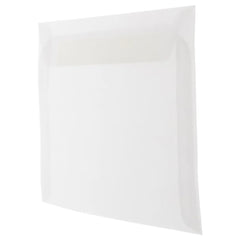 JAM Paper & Envelope 9 x 12 Booklet Translucent Envelopes, Clear, 1000/Carton