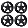 4 x Katana KR03 Matte Black Wheels 5x114.3 18x8 +40et Racing Performance Rims