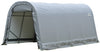 ShelterCoat 8 x 16 ft. Wind and Snow Rated Garage Round Gray STD