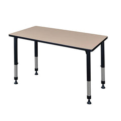Regency Kee 42 x 24 in. Height Adjustable Classroom Activity Table- Grey