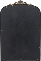 A&B Home Arched Mirror - 24" x 36" Gold Mirror for Wall Decor