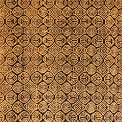 Ahgly Company Indoor Rectangle Abstract Orange Modern Area Rugs, 2' x 3'