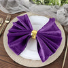 BalsaCircle 100 Pieces 20" x 20" Navy Blue Premium Velvet Napkins Linens