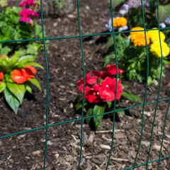308358A Welded Wire Fence, Vinyl Coated, 48-In. x 50-Ft. - Quantity 1